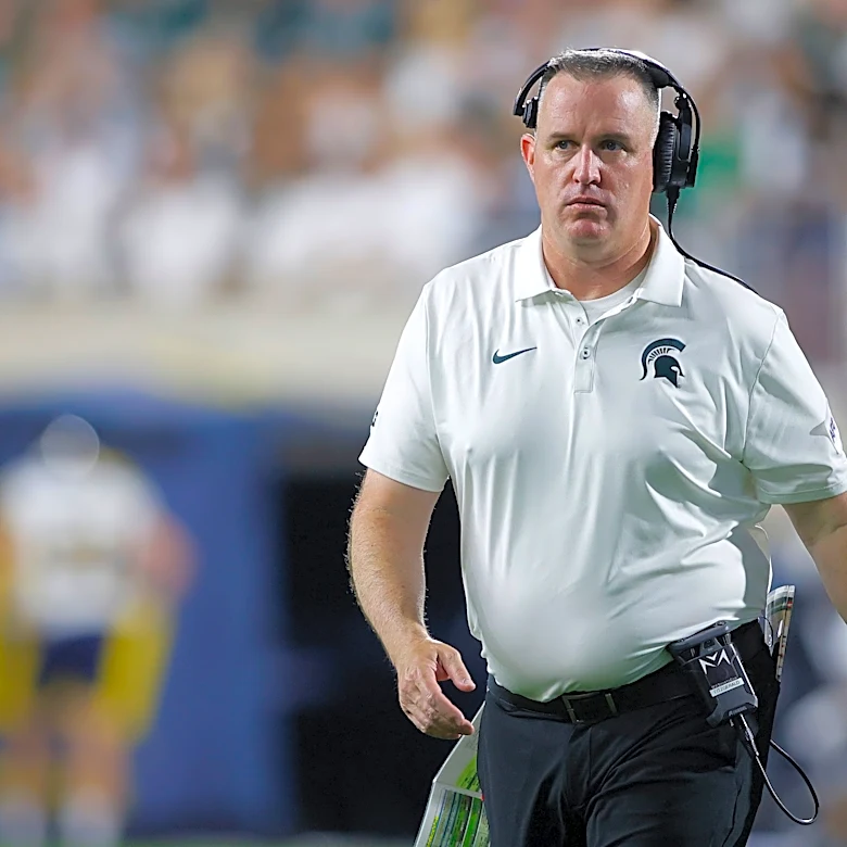 Big Ten's top game has Michigan State's Pat Fitzgerald trying to deliver another upset at Notre Dame