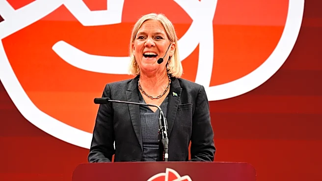 Sweden’s left-leaning opposition wins a narrow majority in national election