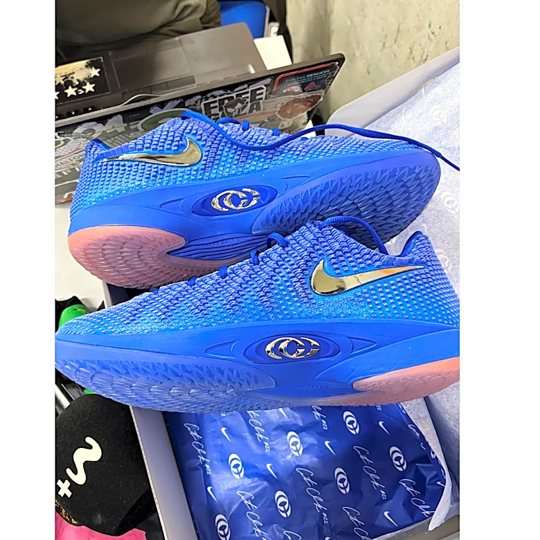 Caitlin Clark’s Nike signature shoe arrives Oct. 1, with 'Caitlin Blue' and 'Warning Code Yellow'