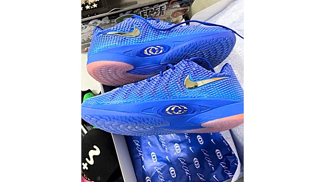 Caitlin Clark’s Nike signature shoe arrives Oct. 1, with 'Caitlin Blue' and 'Warning Code Yellow'