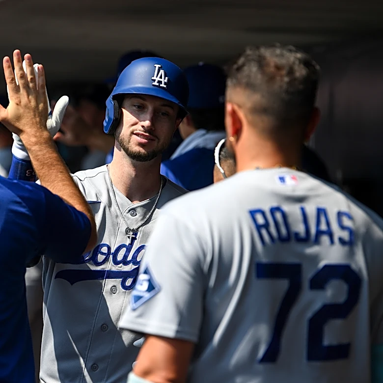 Dodgers clinch 5th straight NL West title, 13th in 14 years, Tucker has 4 hits in 8-2 win over Reds
