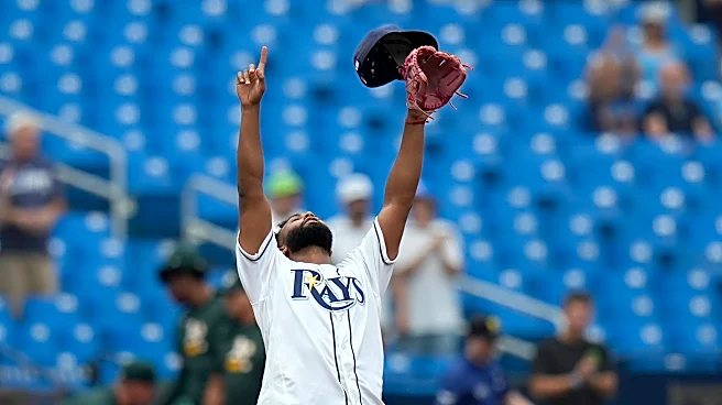 Rays open 5-game AL East lead, beat Athletics 10-1 for 6th straight win