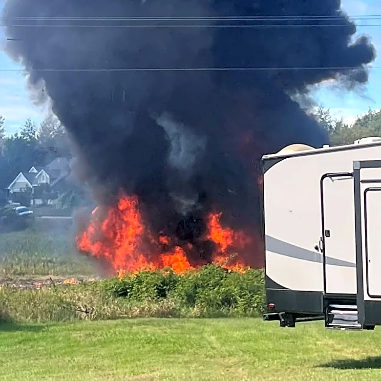 Military: An F-16 crashes during training in Michigan; pilot ejects safely