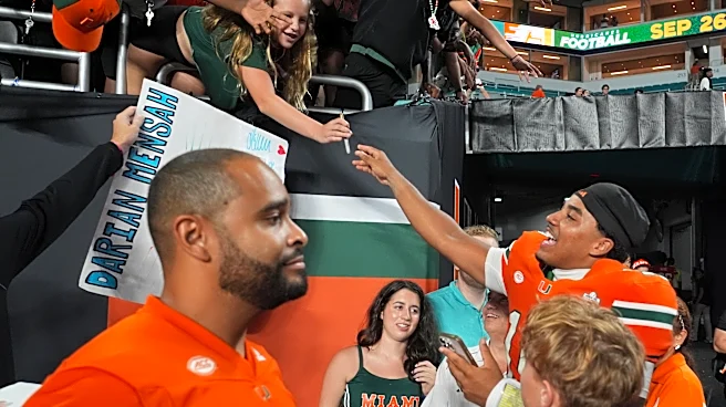 QBs Mensah at No. 5 Miami, Lopez at Wake Forest meet Friday as thriving QBs after in-ACC transfers