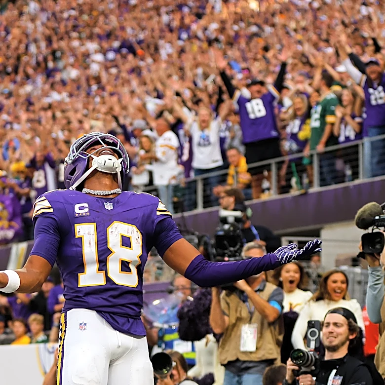 Jefferson opened the season with a return to the end zone, rewarding the Vikings for the opportunity