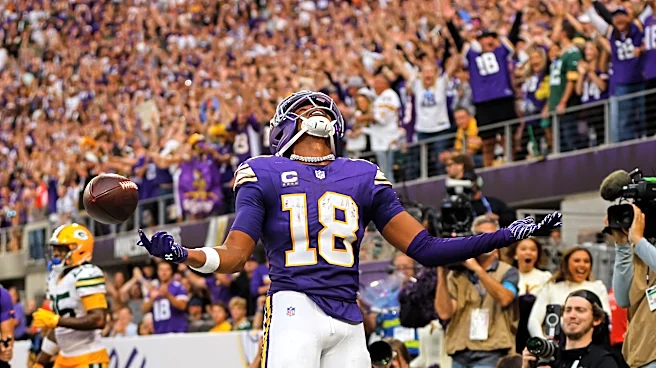 Jefferson opened the season with a return to the end zone, rewarding the Vikings for the opportunity