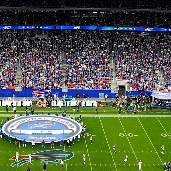 Fireworks, 2 anthems and a full house: Bills host Lions in 1st regular-season game at new stadium