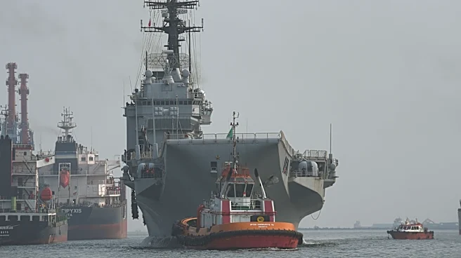 Indonesia welcomes its first aircraft carrier, prompting debate over cost and military ambitions