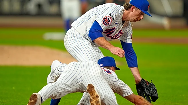 Mets' Jared Young has concussion symptoms, CT scan negative after scary collision with Nolan McLean