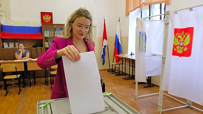 Russians begin 3 days of voting in a parliamentary election set to cement the Kremlin's power
