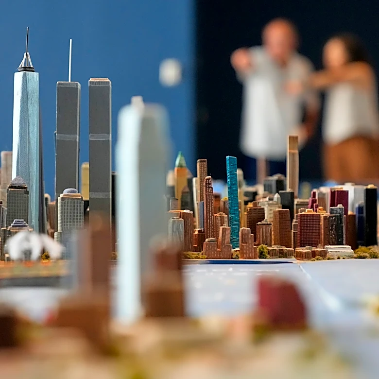 A truck driver built a model of NYC with over 800,000 structures for fun. Now it's a museum exhibit