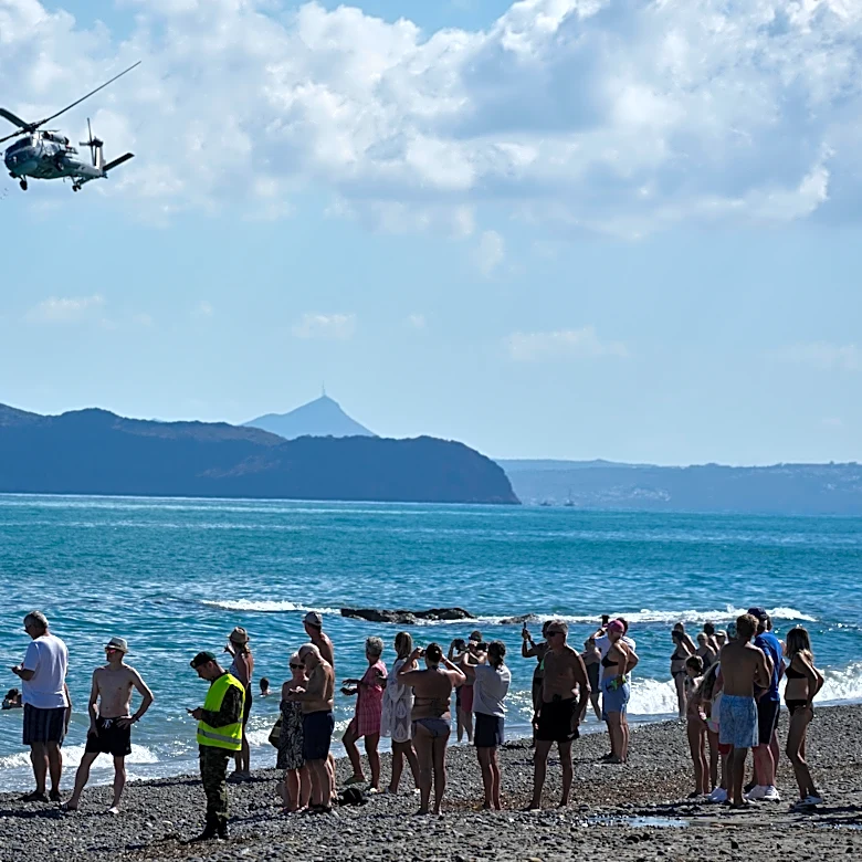 Tourists get a front-row view of military drills on Crete as Mediterranean alliances grow