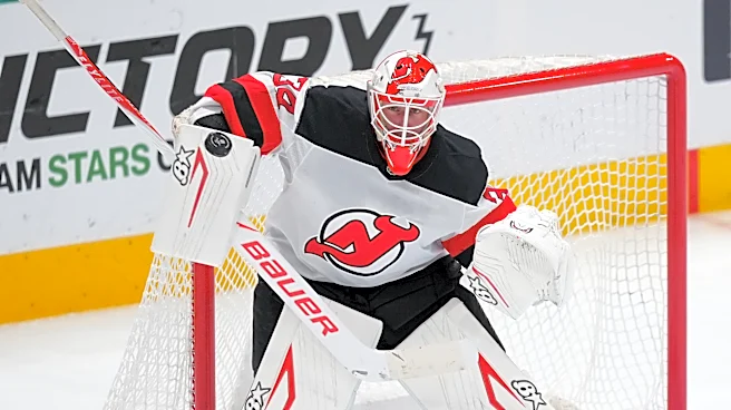 Devils GM Sunny Mehta says he's comfortable with goaltending situation