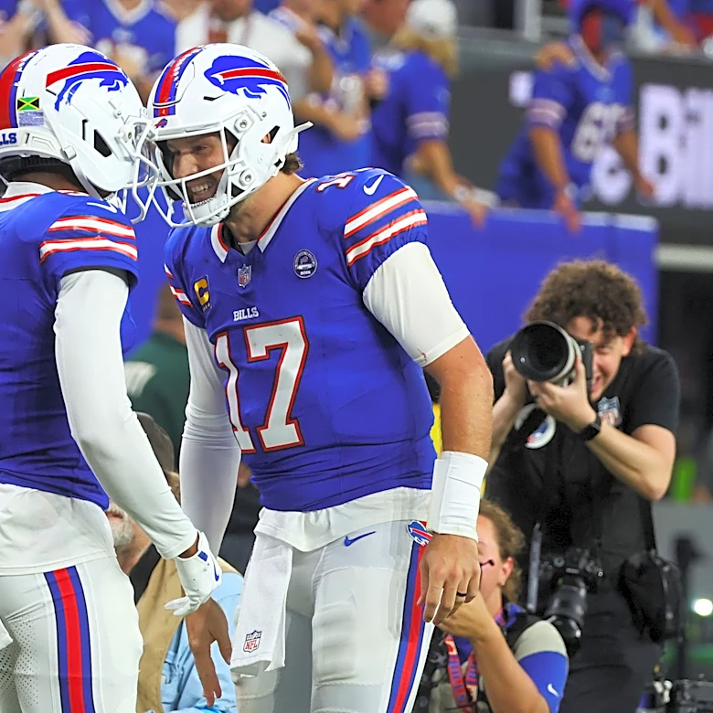 Joe Brady's aggressive approach to Bills offense validated in Josh Allen's production through 2 wins