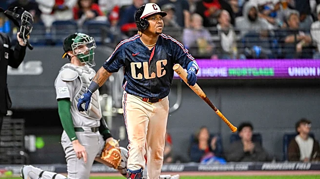 José Ramírez homers, reaches 1,000 RBIs as Guardians down A's 5-3, move into first alone in Central