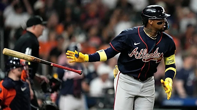 Braves punch playoff ticket as Harris, Acuña and Olson launch 2-run homers in 6-2 win over Astros