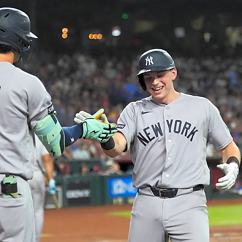Ben Rice hits 39th homer, Cole becomes winningest No. 1 draft pick as Yanks cruise past D-backs 9-2