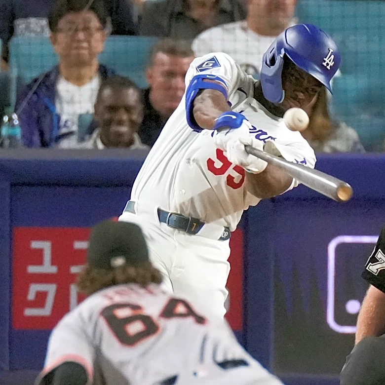 Josue De Paula’s 3 walk-up songs and a big double mark his memorable Dodger Stadium debut
