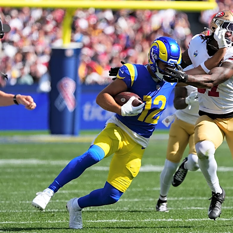 Puka Nacua questionable, Aaron Donald set to play for Rams on Monday night against Giants