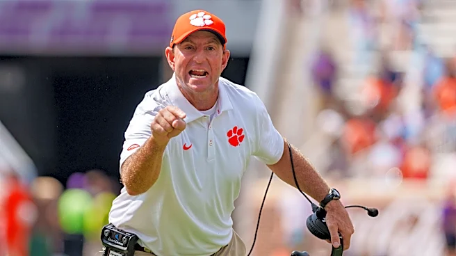 Dabo Swinney's Tigers quiet critics for now with comeback win; Bill Belichick's Tar Heels stumble