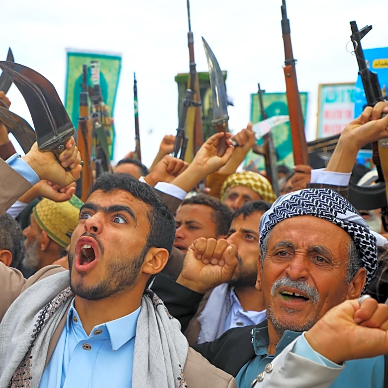 Iran-backed Houthi rebels warn against joining Saudi Arabia in Yemen's growing civil war