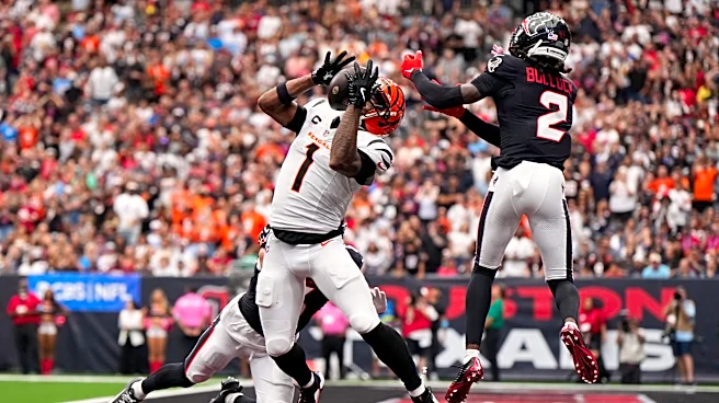 Ja'Marr Chase scores 2 TDs on passes from Joe Burrow to lead the Bengals past the Texans 20-6