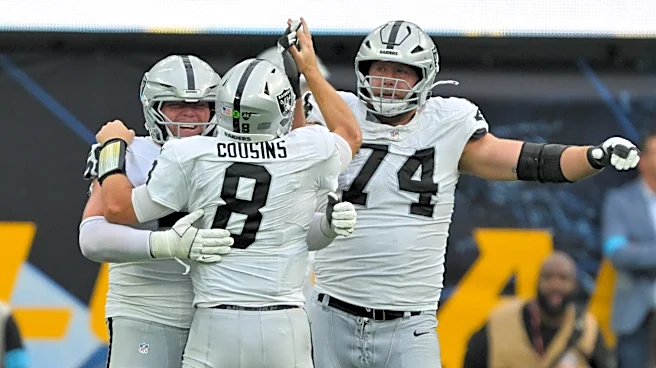 Kirk Cousins connects with Cody White for 2 TDs and Raiders beat Chargers 26-14