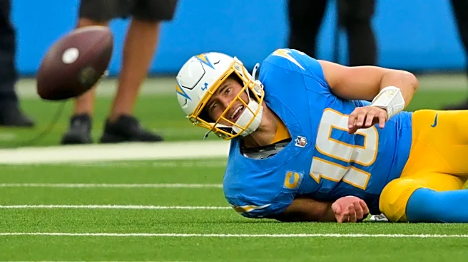 Chargers' Justin Herbert is off to a rough start under new coordinator Mike McDaniel