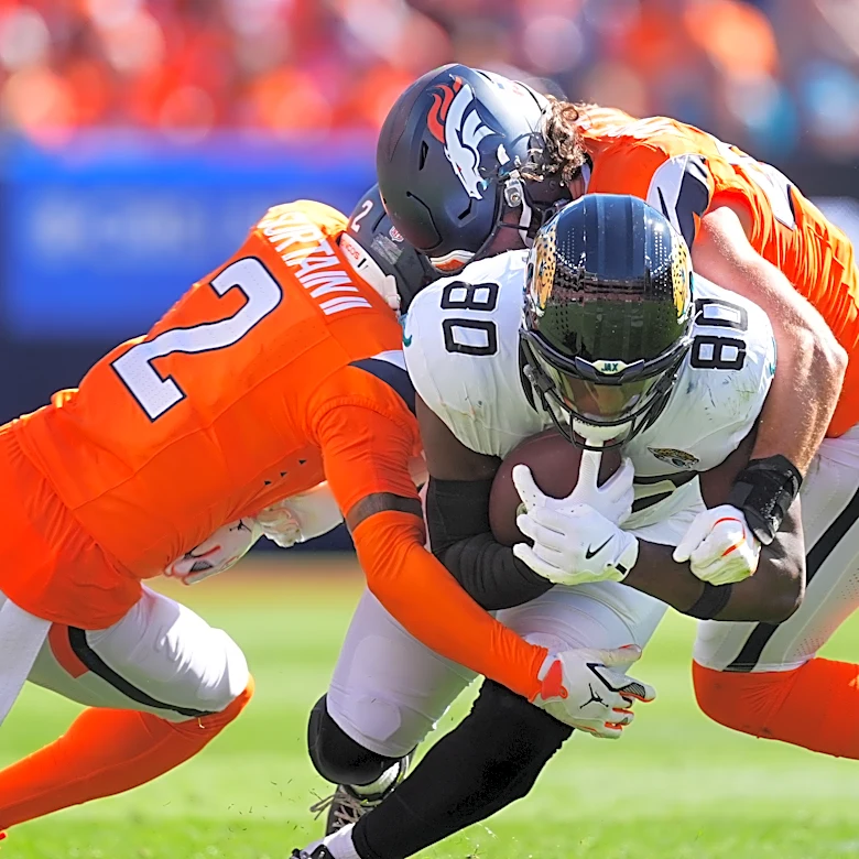 Defense clamps down after Week 1 tackling woes, fueling Broncos' 20-13 comeback win over Jaguars