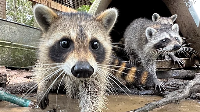 A raccoon boot camp in Mississippi teaches abandoned kits survival skills