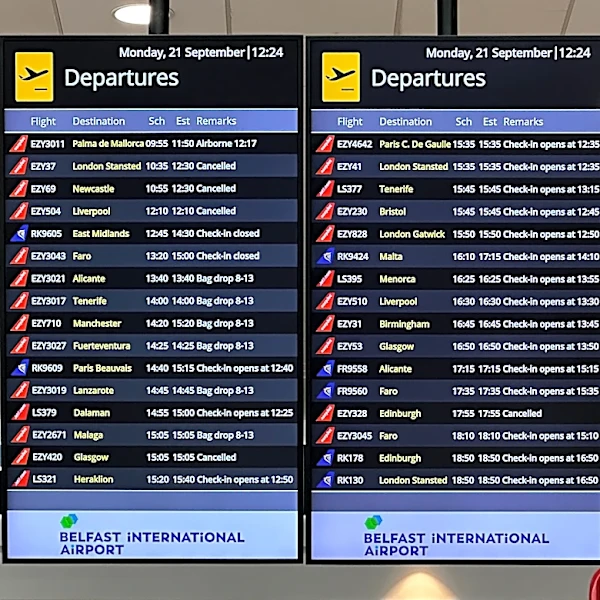 Second technical issue in 2 weeks afflicts UK's air traffic controller, prompting more travel chaos
