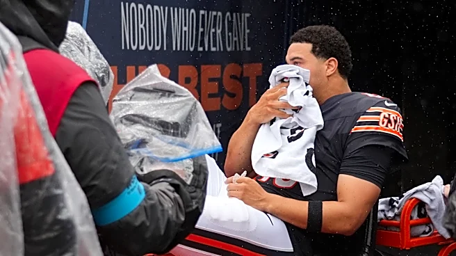 Bears QB Caleb Williams is 'week to week' with hamstring injury, coach Ben Johnson says