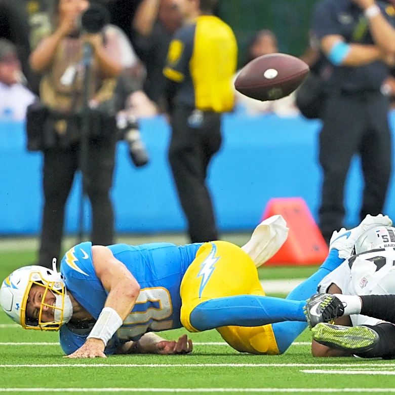 Jim Harbaugh has never been 0-2. The Chargers are now, with a tough stretch ahead