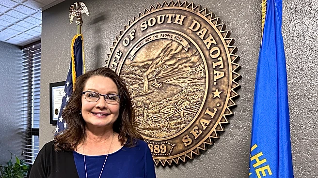 Republican who oversees South Dakota's elections endorses a Democrat in the race to succeed her