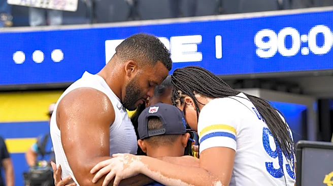 Aaron Donald takes the field for the Rams against the Giants in the final step in his comeback