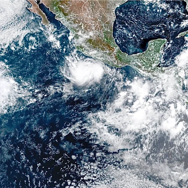Hurricane Polo grows into a Category 4 storm in the Pacific off Mexico
