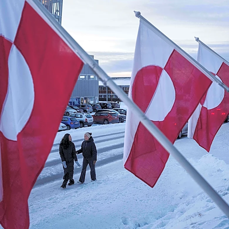 What to know about Greenland's flag as a potentially perilous fight with US appears to be averted