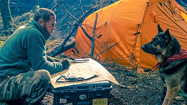 Movie Review: In ‘Heart of the Beast,’ Brad Pitt and a dog try to survive in the wild