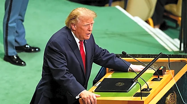 The Latest: Trump uses UN speech to defend decision to start war against Iran