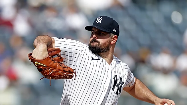 Rodón allows three hits in eight sharp innings as Yanks beat Rays 2-0 in doubleheader opener