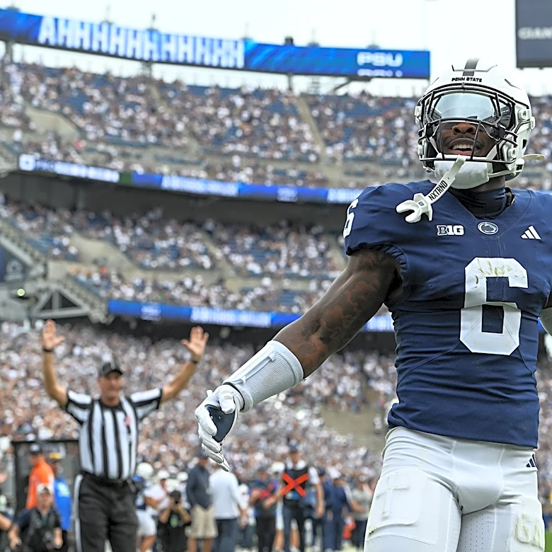 Koby Howard is emerging as a serious threat for No. 13 Penn State with Wisconsin up next