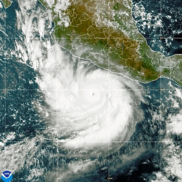 Hurricane Polo churns off Mexico's Pacific coast as 'one of the strongest storms ever'