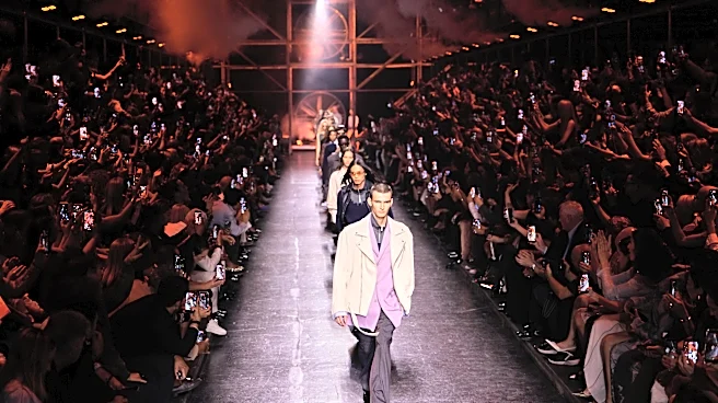 Glenn Martens exits Diesel with moans, headbanging and barely-there looks