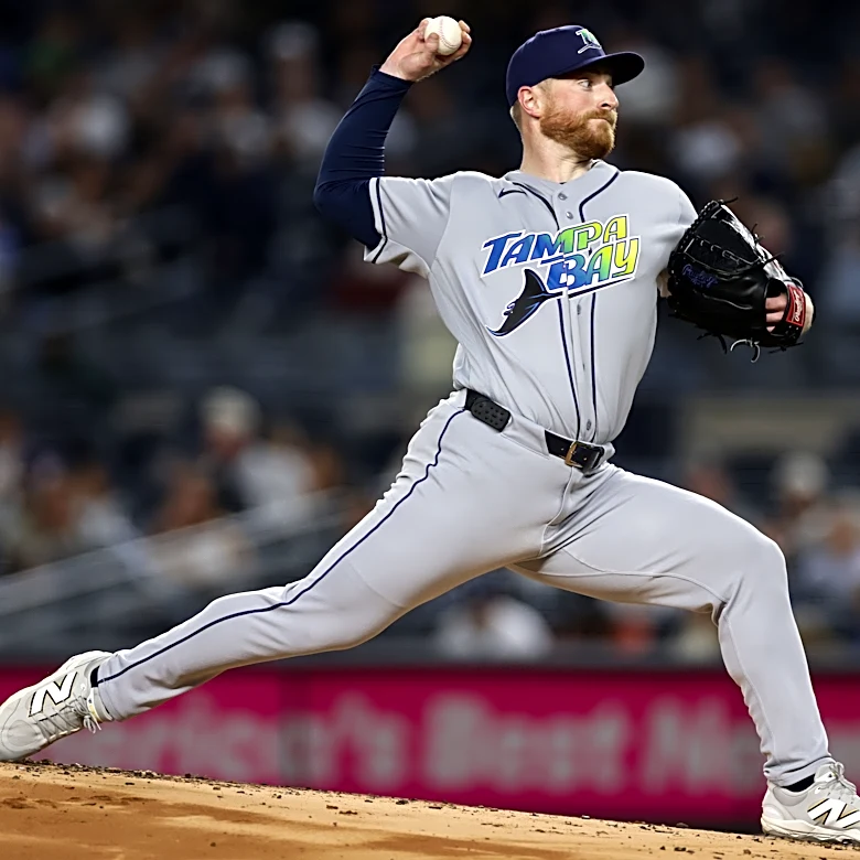 Rays' Drew Rasmussen loses no-hit bid in 7th inning on leadoff double by Heliot Ramos