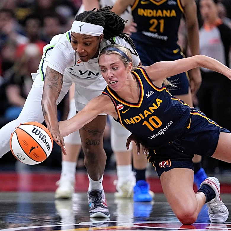 Caitlin Clark and Kelsey Mitchell help Fever keep home-court hope alive with 96-77 win over Lynx