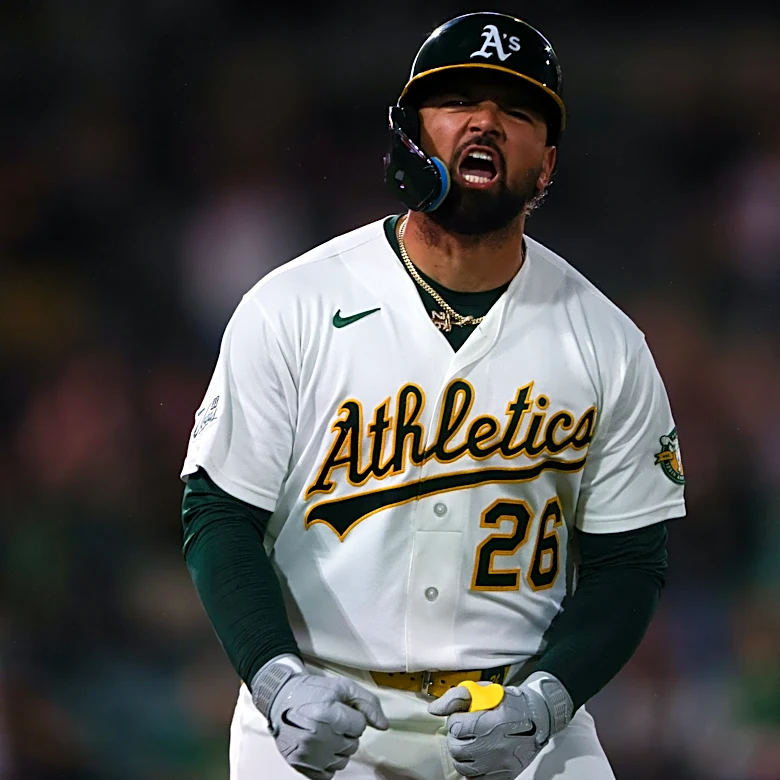 Athletics rally with 2 homers in 8th to complete comeback in 9-7 win over Angels