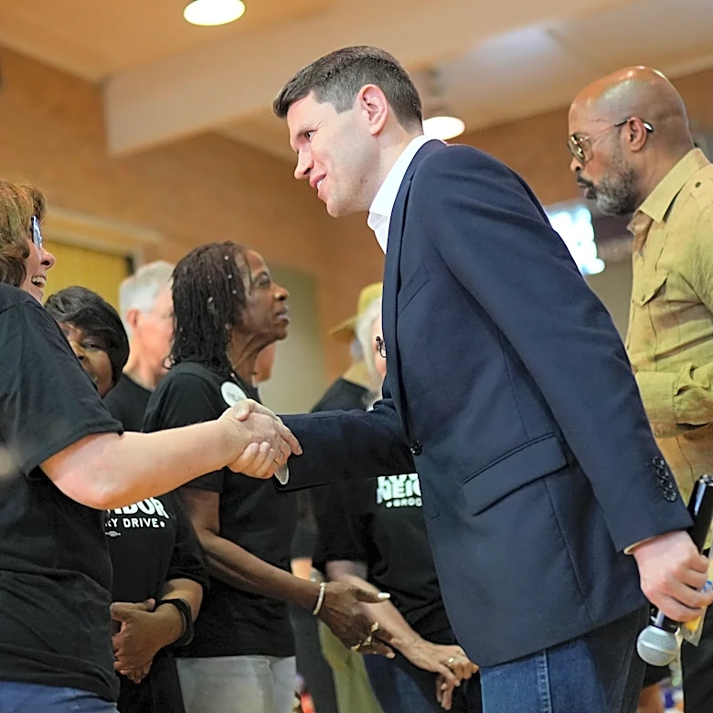 Talarico works to reach Black voters in his bid to win a US Senate seat as a Democrat in Texas
