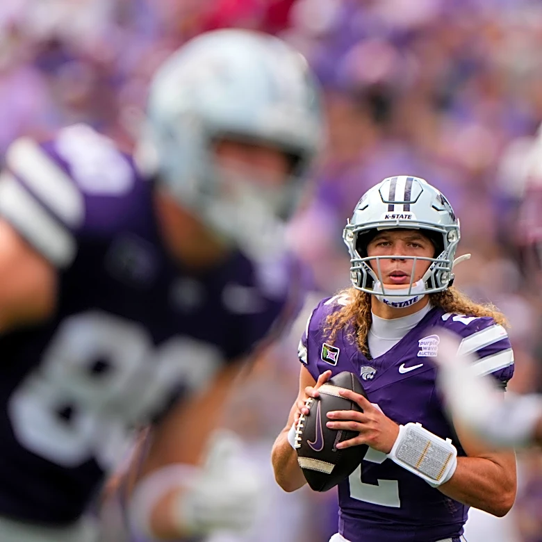 Collin Klein: Avery Johnson is growing as unbeaten Kansas State opens Big 12 play at Cincinnati