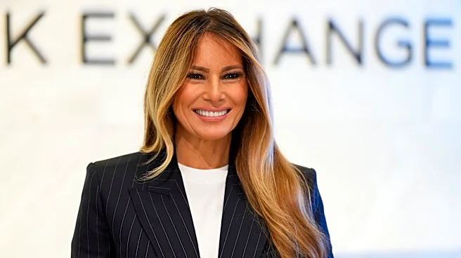 Melania Trump rings New York Stock Exchange opening bell to launch new women's initiative Imperia
