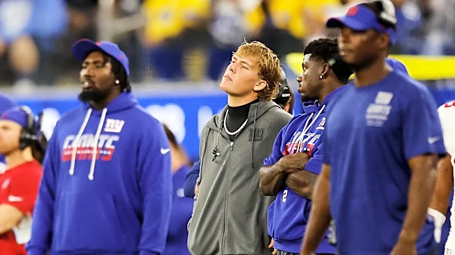 Giants QB Jaxson Dart is expected to have season-ending knee surgery, report says